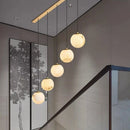 Axyaa Modern Marble Pendant Light Chandelier for Living Room