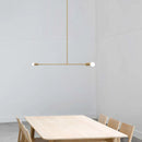 Axyaa Gold Sputnik Chandelier: Metal Lampshade Pendant Lamp Fixture for Home and Business