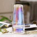 Axyaa Glass Vase for Spring and Summer Home Decor, St. Patrick's Day Easter Theme