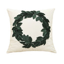 Axyaa Christmas Festival Flower Round Pillowcase for Cozy Home Decor