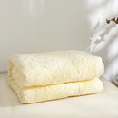 Axyaa Jacquard Cotton Towel Blanket: Soft, Breathable Bedspread for Adults & Kids