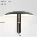 Axyaa Black Metal Wall Lamp 2 LEDs Rotatable with Switch for Bedroom Dining Room