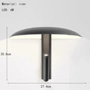Axyaa Modern Rotatable Wall Lamp Metal 2 LEDs Black Orange Green Switch 3000K