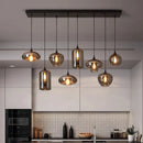 Axyaa Modern LED Pendant Chandeliers for Living Room and Dining Room Lighting