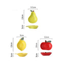 Handcrafted Ceramic Fruit Seasoning Dish Set by Axyaa - Home Specialty Tableware