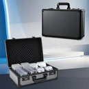 Axyaa Sports Card Storage Box for Graded Baseball Cards, Toploader & Slab Case