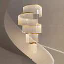 Axyaa Light Luxury Staircase Pendant Lights for Modern Home and Living Room