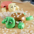 Axyaa Turtle Drink Coaster Set for Mugs, Kitchen & Home - Funny & Shocked Design