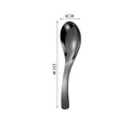 Axyaa 304 Stainless Steel Korean Children Soup Spoon Ice Cream Dessert Fruit Spoons