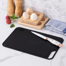 Axyaa Double-Sided Antibacterial Cutting Board, Anti-Slip Plastic, Fruit Sticky Board