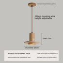 Axyaa Yellow Cave Stone Bedside Pendant Light Spotlight Study Bar Counter Restaurant Small