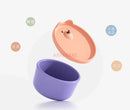 Axyaa Baby Silicone Complementary Food Bowl with Anti-Drop Feature