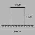 Axyaa Nordic Dining Room Pendant Lights Ceiling Chandelier for Living Room