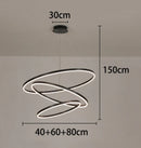Axyaa Living Room LED Chandeliers Ceiling Lamp Hanging Lights