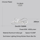 Axyaa Modern LED Chandelier for Home Decor