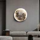 Axyaa Circle Moon LED Wall Lights for Home Décor and Ambiance