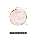 Axyaa Nordic Marble Ceramic Tableware Set