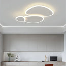 Axyaa Nordic LED Ceiling Chandelier, Modern Design for Home Decor.