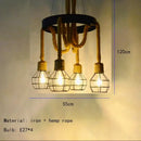 Axyaa Designer Rope LED Pendant Chandelier - Decorative Lighting for Restaurants, Hotels & Bedrooms
