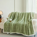 Axyaa Winter Flannel Blanket King Size, Super Soft & Warm Microfiber Throw Blanket.
