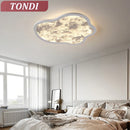 Axyaa LED Cloud Ceiling Lamp: High End Creative Room Decoration, Home Lighting for Bedroom, Dining Room