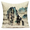 Axyaa Autumn Home Sofa Pillow Cover Square Cushion 45x45 Case