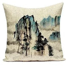 Axyaa Autumn Home Sofa Pillow Cover Square Cushion 45x45 Case