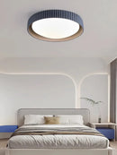 Axyaa Modern Nordic Round LED Ceiling Light with Remote Control