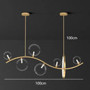 Axyaa Nordic Chandeliers Pendant Lights for Dining Room Ceiling Lighting