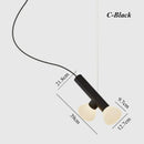 Axyaa Minimalist Modern Staircase Pendant Light - Elegant Nordic Design