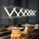 Axyaa Minimalist LED Chandelier for Modern Spaces
