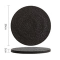 Axyaa Stone Ceramic Steak Serving Plate Set - Restaurant Tableware