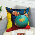 Axyaa Toiletpaper Body Pillow Cover 40x40 Decorative Cushion Case for Bed and Sofa