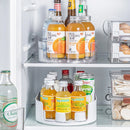 Axyaa Kitchen Storage Organizer Rack Tray for Fridge, Counter, Cabinet - Beverage, Utensil, Spice Holder
