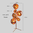 Axyaa Minimalist LED Floor Lamp with Remote Control Dimming for Living Room, Bedroom, Study