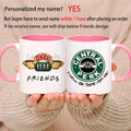 Axyaa Central Perk Personalized Ceramic Coffee Mug