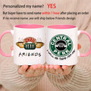Axyaa Central Perk Personalized Ceramic Coffee Mug