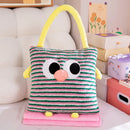 Axyaa Dopamine Pillow & Quilt, 2-in-1 Blanket, Cute Cushion, Sofa Pillow