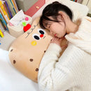 Axyaa Cartoon Bread Memory Foam Pillow - Sleep Aid & Backrest Support