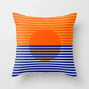 Axyaa Rainbow Tunnel Pattern Pillowcase Brown Plush Cover 45x45cm