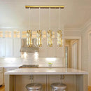 Axyaa Crystal Chandelier Pendant Light for Luxury Living Room and Bedroom