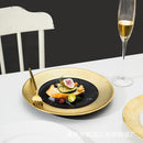 Axyaa Phnom Penh Ceramic Pasta Plate with Frosted Finish