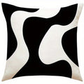 Geometric Line Pillowcase: Modern Nordic Style Home Decor by Axyaa