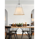 Axyaa Vintage Cloth Pendant Lights for Kitchen Island, Dining & Living Room