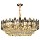 Axyaa Modern Crystal Chandelier for Elegant Indoor Lighting Atmosphere