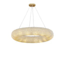 Axyaa Crystal Luxury Loft Pendant Light Fixture for Living Room Décor