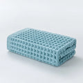 Axyaa Cotton Waffle Bath Towel Set - Soft, Absorbent, Durable, Lightweight