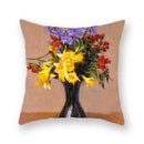 Axyaa Sunflower Print Pillowcase 45x45cm
