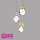 Axyaa Luxury Stainless Steel Mirror Pendant Ceiling Chandeliers