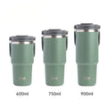 Axyaa Stainless Steel Thermal Coffee Cup Double Insulation Large Capacity Water Bottle